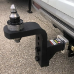 Mister Hitches - 4000kg - Adjustable - Max Drop/Rise 190/165mm - Short Shank Pajero Sport_3