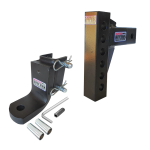 Mister Hitches - 3500kg - Adjustable - Max Drop/Rise 200/171mm - Short Shank Length_2