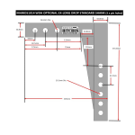 Mister Hitches - 3500kg - Adjustable - Max Drop/Rise 370/340mm - Standard Shank Length_3