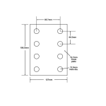 Mister Hitches Solid Pintle Receiver Arm - 6000kg_2