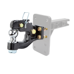Pintle Hook and Ball - 8000kg Pintle 3500kg Ball - 50mm Towball_1