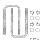 Square U Bolts & Nuts - Pairs_2