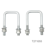 Square U Bolts & Nuts - Pairs_3