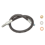 Rubber Brake Hose - 3/8UNF Male Male - Trojan_1