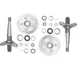 Trojan Disc Brake - Axle Kit - Integral Rotor 1500kg_1