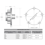 Trojan Hub Kit - Non-Braked - 1500kg - Suits 2 Piece Brake Rotor - Pair_7