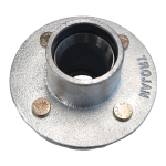 Trojan Hub Only - Standard 155mm Hub - 4 Stud - 100mm PCD_2