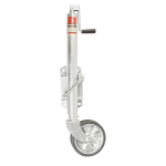 500kg Capacity Premium Jockey Wheel - 200mm Solid Wheel - Swivel Mount - Trojan_1