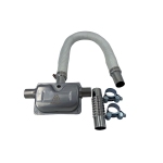 aufocus 5KW Diesel Heater Kit - 9.5L Stainless Steel Fuel Tank_9
