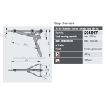 ALKO Caravan Corner Steady Euro - Short 800KG_3