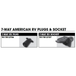 CM Trailer Plug - USA 7 Way RV Plug or Socket_3