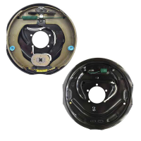 12\" Electric Backing Plates - CM Electric Drum Brakes
