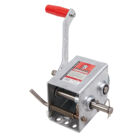 500kg Capacity Boat Trailer Winch - 3:1/1:1 Ratio - Trojan