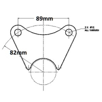ALKO Caliper Mount - Weld on