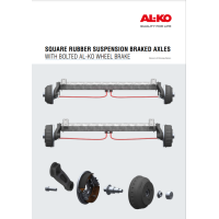 ALKO Euro Square Trailer Braked Axles