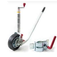 350kg Capacity Jockey Wheel - 200mm Wheel - Manual Power Mover - AL-KO