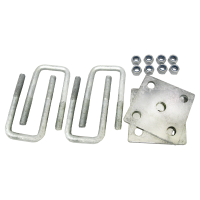 CM Axle Spring U Bolt Kit - Round Axle