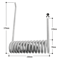 Tailgate - Hinge Torsion Spring - Left & Right Hand Options