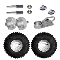 CM Trailer - ATV Trailer Kit - 1000kg  - 1000kg Fabricated Steel Coupling
