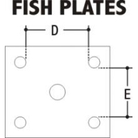 CM Axle U Bolt - Fish Plates