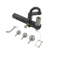 Convert-A-Ball - 50mm Receiver Pintle Hook & 3x Towball Combo