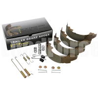 Dexter Type Electric Drum Brake Shoes - Fits 10\" Drums - Set of 4