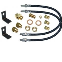 CM Hydraulic Brake Hose Kit - Disc Brake - Single Axle