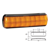 Narva Model 38 LED Tail Lamp - 10-30v