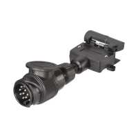 Narva Trailer Plug - 13 Pin Euro Plug to 7 Pin Flat Socket