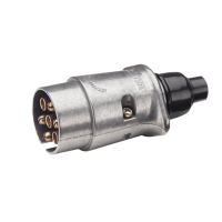 Narva Trailer Plug - 7 Pin Round Metal Plug