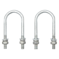 Round U Bolts & Nuts - Pairs