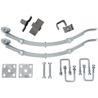 Slipper Spring Kit - Multi-Leaf - 50x615mm - Dacromet Marine - Short Series