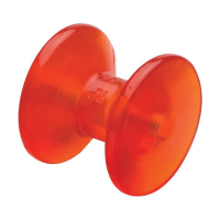 Stoltz Bow Vee Roller - 70mm Long x 76mm dia - fits 3\" bracket