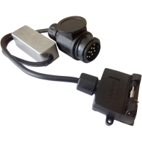 LED Interface- 13 Pin Euro Male Plug to 7 Pin Flat Female Socket
