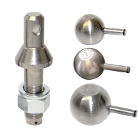 Towballs - Convert a ball - 3 Ball Set 1\" Shank (Stainless)