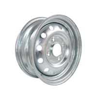 Treadway Trailer Wheel Rim Only - 13" x 5" Galvanised Spoke - 4 x 4.5" PCD