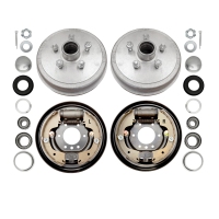 Trojan 1250kg Drum Braked Hub Kit - 9" Hydraulic Drum - 5x4-1/2x1/2