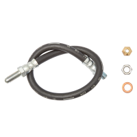 Rubber Brake Hose - 3/8UNF Male Male - Trojan