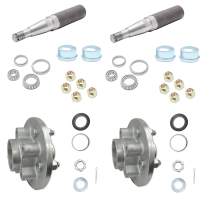 1500kg - Non-Braked - Mulitple PCD options - Trojan Hub & Stub Axle Kit
