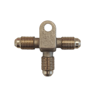 Trojan Hydraulic Brake Fitting - Brass Tee 3/8UNF