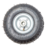 Trojan Jockey Wheel Only - 10\" x 4\" Pneumatic Tyre & Rim - 19mm Axle