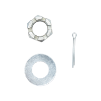Trojan Stub Axle - Nut Washer & Split Pin Kit