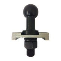 Trojan 50mm High Rise Euro Towball & Locking Plate