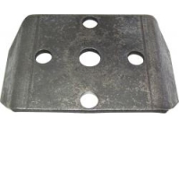 CM Landing Leg - Swivel Base Plate - Weld on