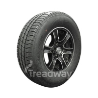 Wheel 15x6\" Alloy Razor Black 5x4.5\" PCD Rim 225/70R15C 8ply Tyre H188