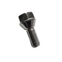 Wheel Bolts - Euro M12 Conical - 41mm long - Steel Wheels