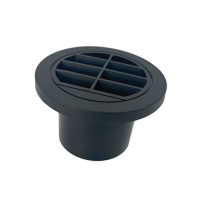 aufocus 2kw Directional Flat Vent - 60mm Diameter
