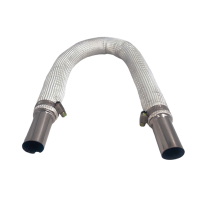 aufocus Exhaust Pipe with Fire Resistant Sleeve - 600/1200mm Options