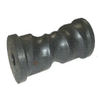 Marin-X Self Centre Roller - 193mm - Black Rubber