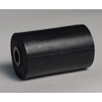 100mm L Marin X Side Roller Black Nylon